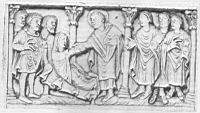 Baptême de Clovis par Saint Rémi (1327 Mo)